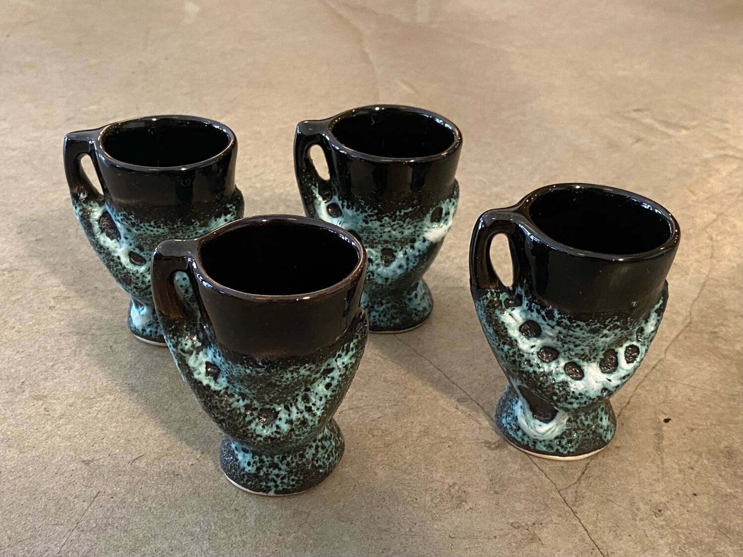 fat lava ceramic cups