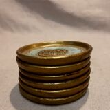 Set of 6 vintage coasters