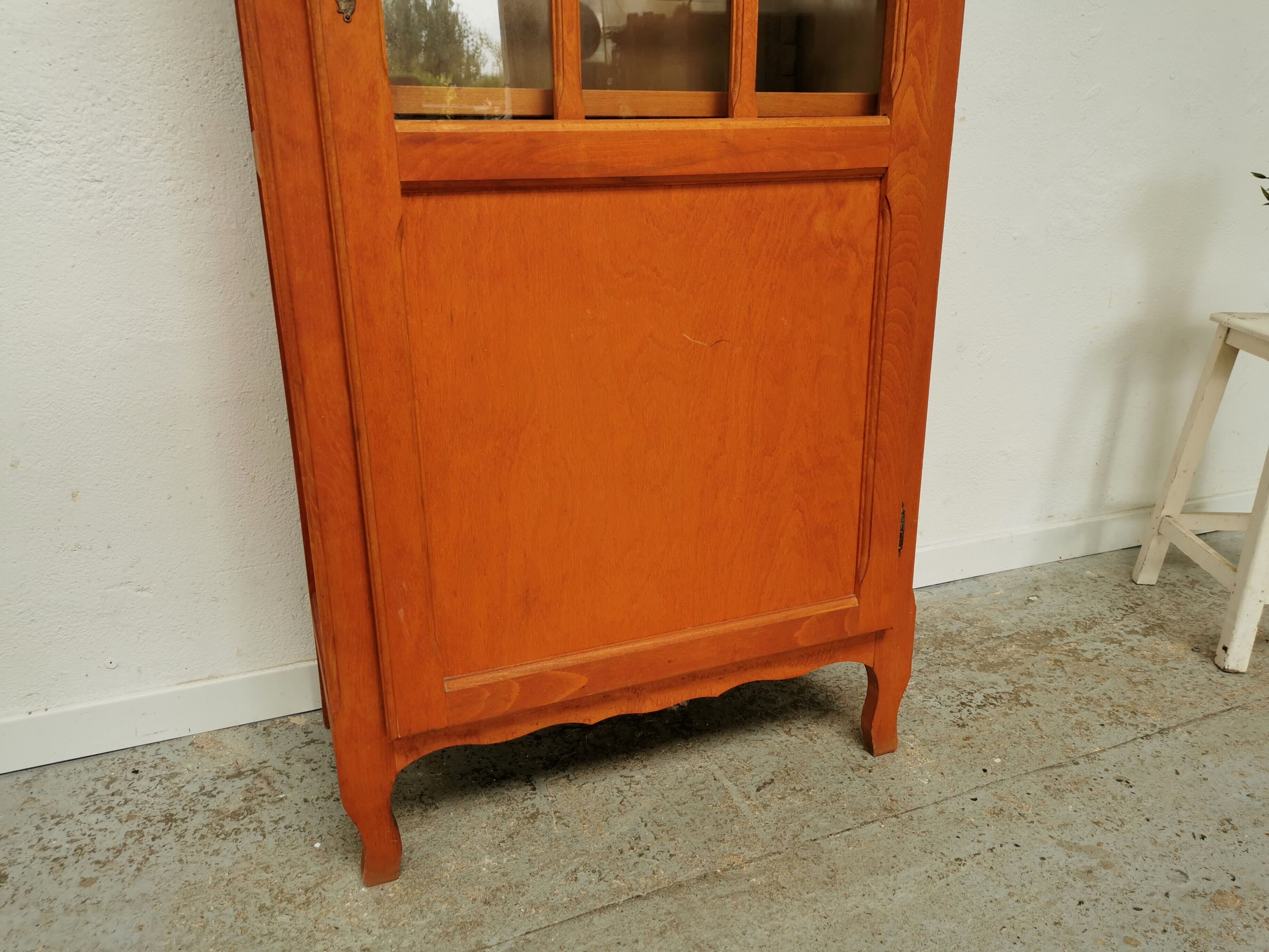 Vintage glazed Parisian wardrobe