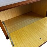 wooden bedside table / vintage side cabinet