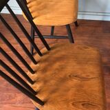 Suite of 4 scandinavian chairs "Fanett" by Ilmari Tapiovaara, 60