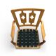 "José" armchair in solid oak by Guillerme & Chambron for Votre Ma