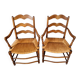 Paire de fauteuil de style provencale