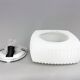 Mid-Century Milk Glass Ceiling Light, Czechoslovakia