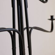 Large Wrought Iron Floor Candelabra, 1950s