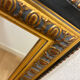 Antique gilded mirror