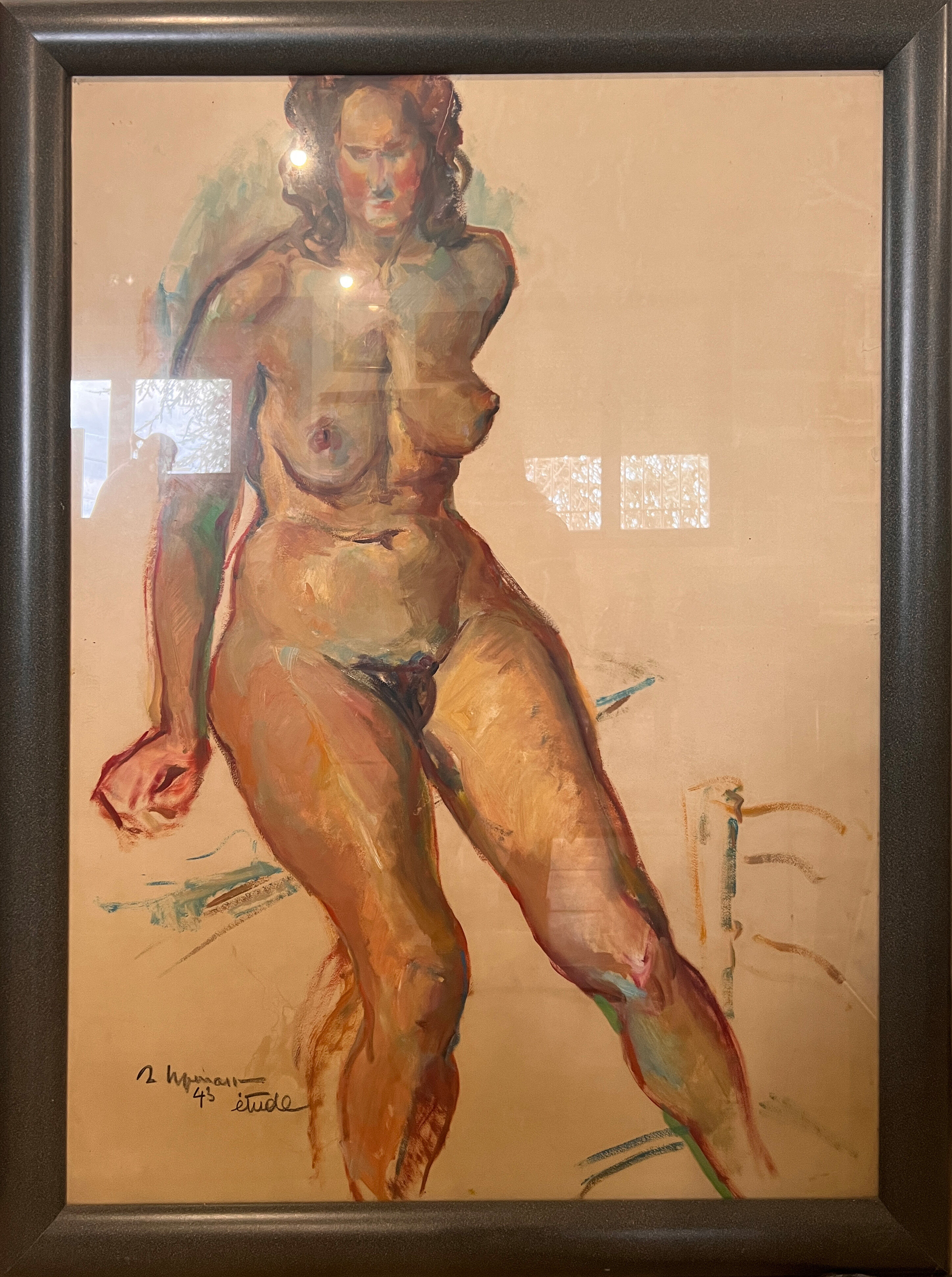 Painting by Raymond Espinasse