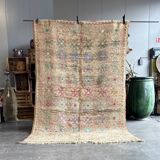 Tapis Berbere marocain vintage de Boujad