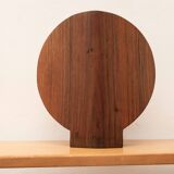 Solid wooden vase, France, 1960's