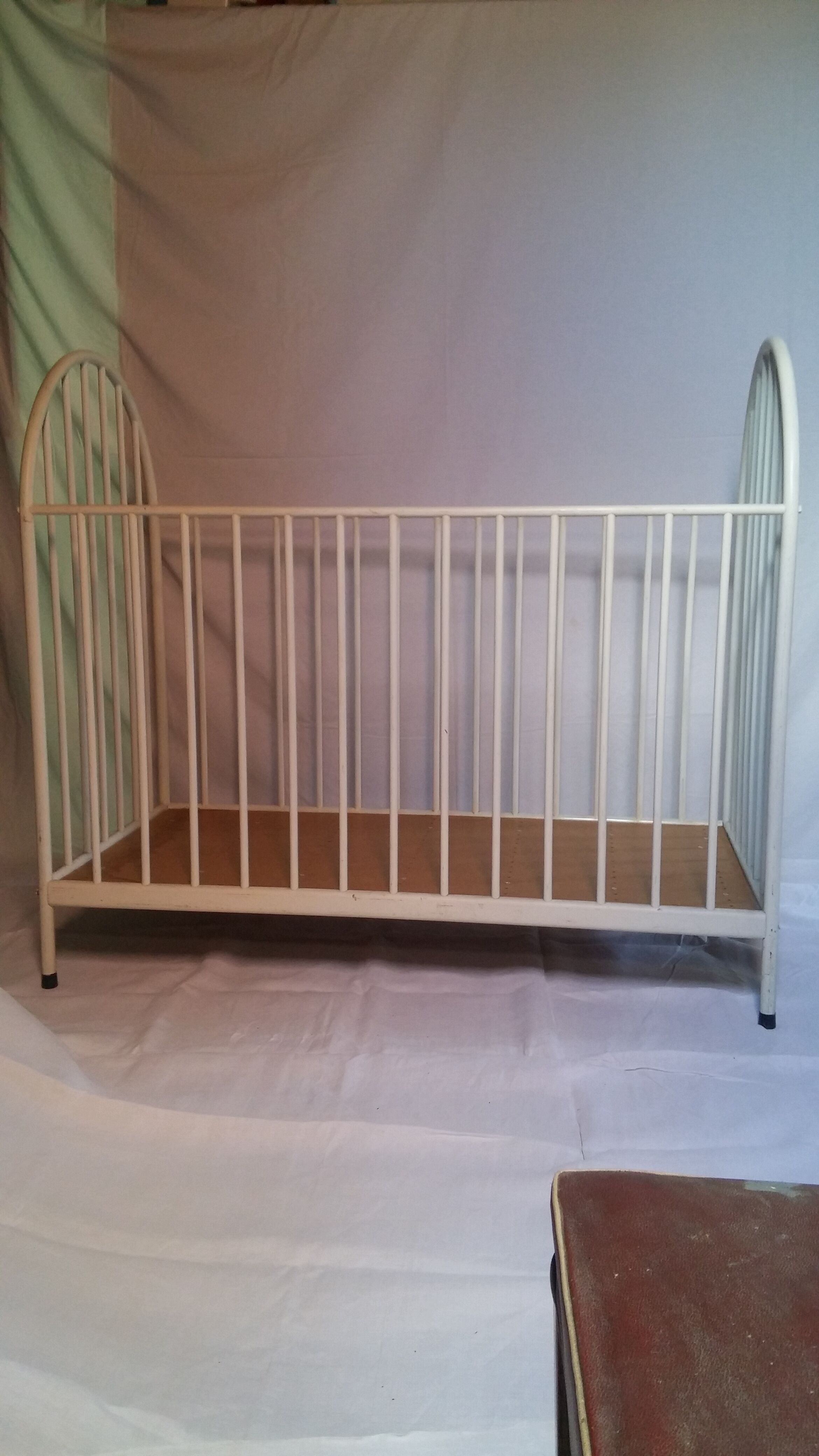 Vintage iron bedstead