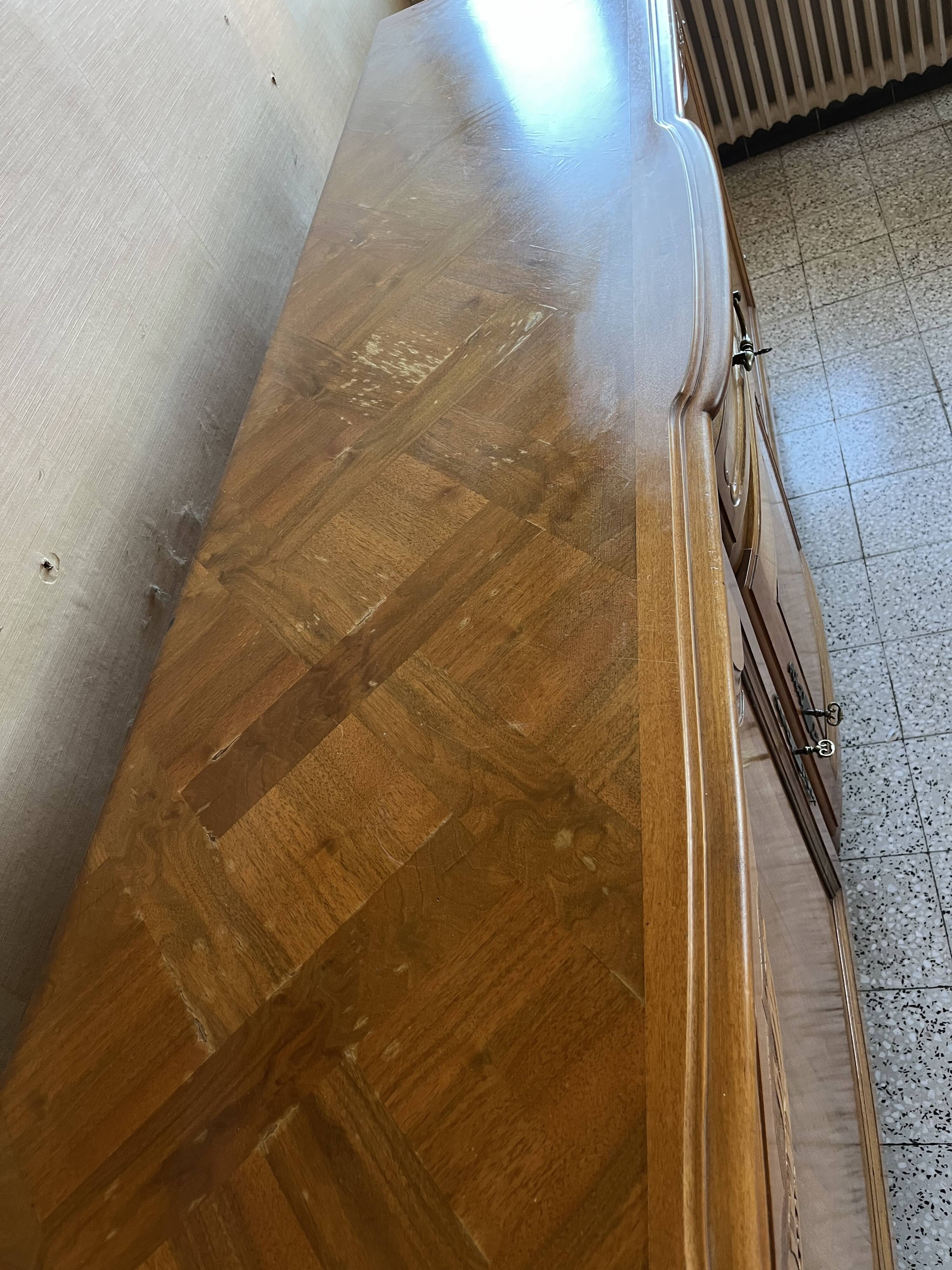 Vintage wooden sideboard