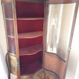 curved louis xv-style showcase