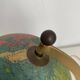 Globe terrestre tripode Taride en métal doré et verre, 1967
