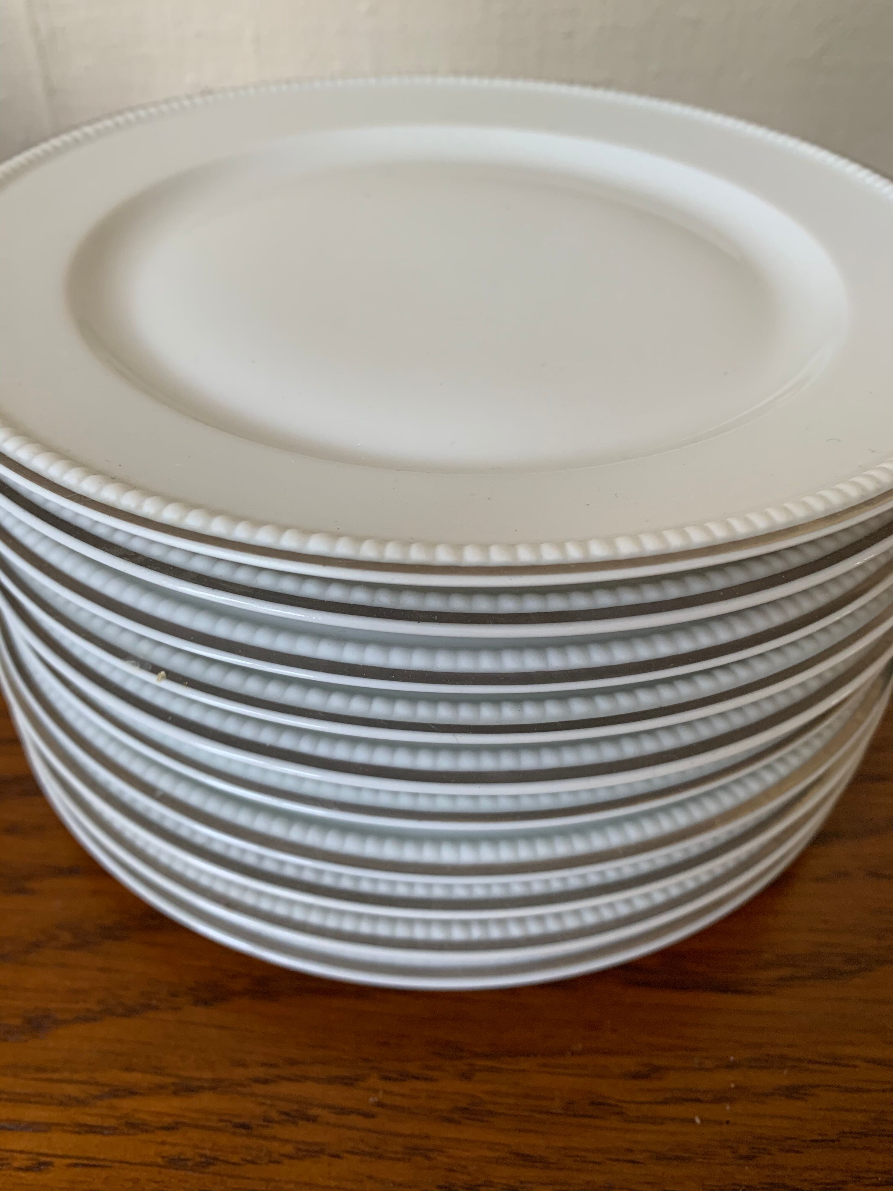 10 Bernardaud Limoges Ravel dessert plates