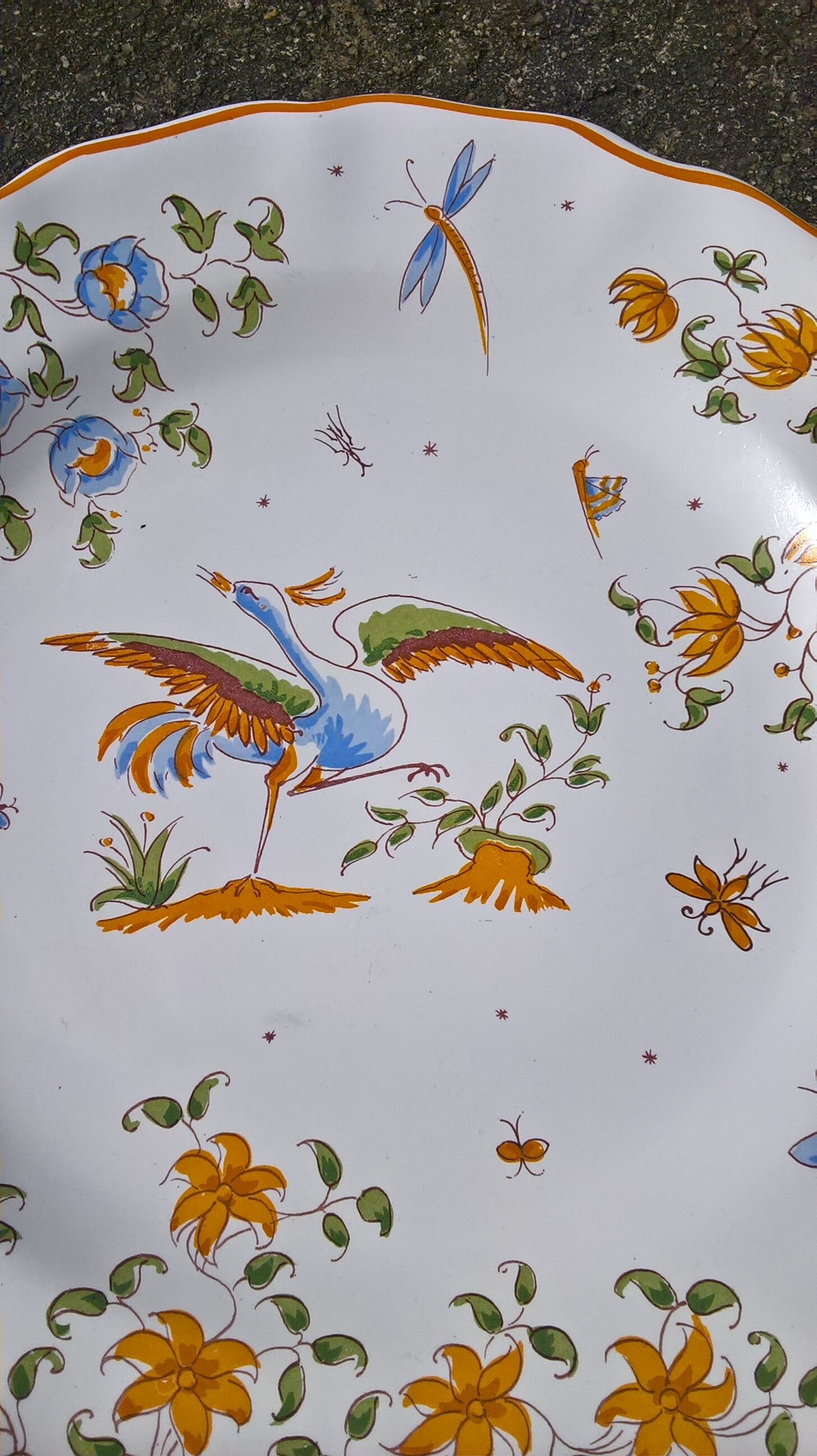 Old Moustiers AS plate