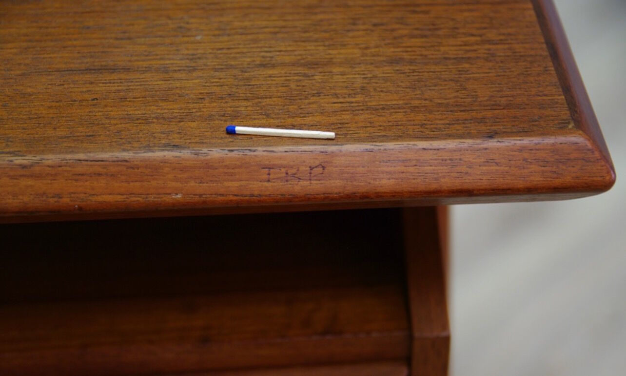 G.N. Tibergaard writing desk classic in teak