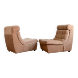 Pair of BEKA armchairs or sofa 1970s