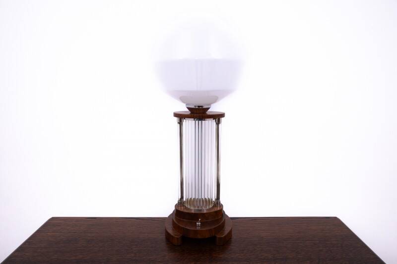 A pair of unique mid-20th century table lamps