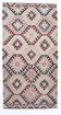 Tapis kilim graphique pastel – Un bijou artisanal pour une déco audacieuse