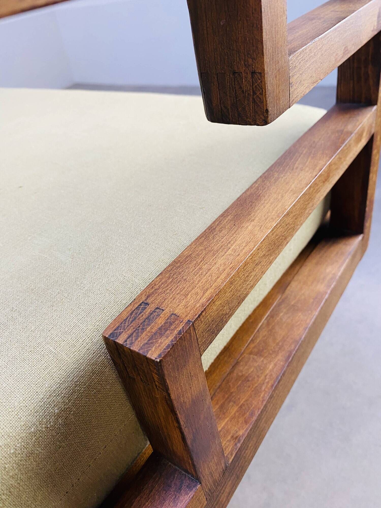 Scandinavian style daybed sofa 50s Yugoslavia