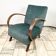 H 410 type C Armchair designed by Jindrich Halabala, 1940s, Czechoslovakia