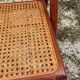 Pair of Italian folding chairs in vintage canning