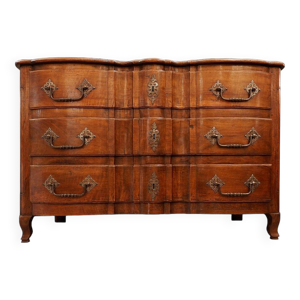 Commode en noyer, France