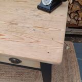 Three-drawer desk