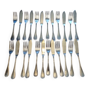 24 couverts à poisson