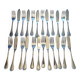 24 fish cutlery sets Christofle Malmaison model