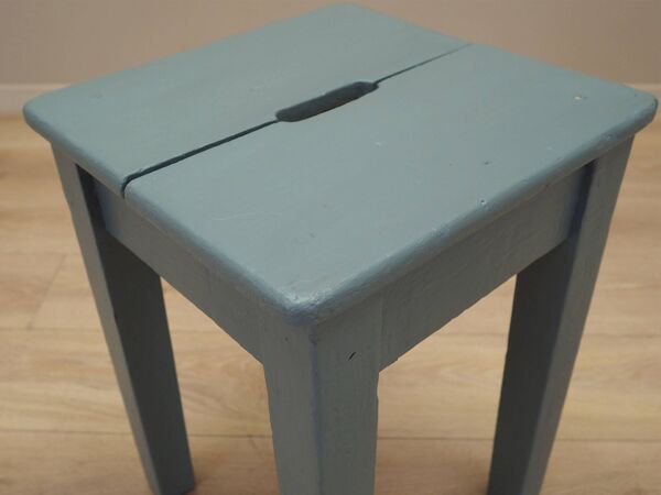 Tabouret en pin, design danois, années 1950, fabrication : Danemark