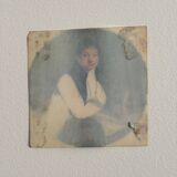 Early 19th century miniature representing a man writing