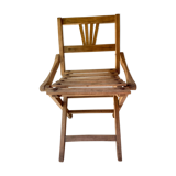 Antique folding chair