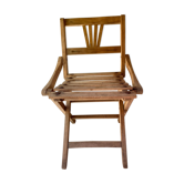 Antique folding chair