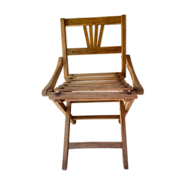 Chaise ancienne pliable
