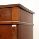 Commode de restauration ancienne en noyer 3 tiroirs '800