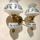 Vintage double wall light