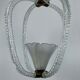 Ercole Barovier Murano glass pendant lamp Italy 1930s