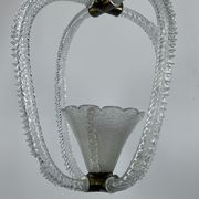 Ercole Barovier Murano glass pendant lamp Italy 1930s