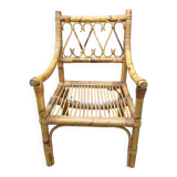 Rattan armchair