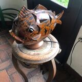 Ceramic fish lamp
