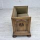 1950s, Danish 2-seater sofa, green furniture wool, oak wood.