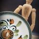 Set 4 plates Boch Argenteuil