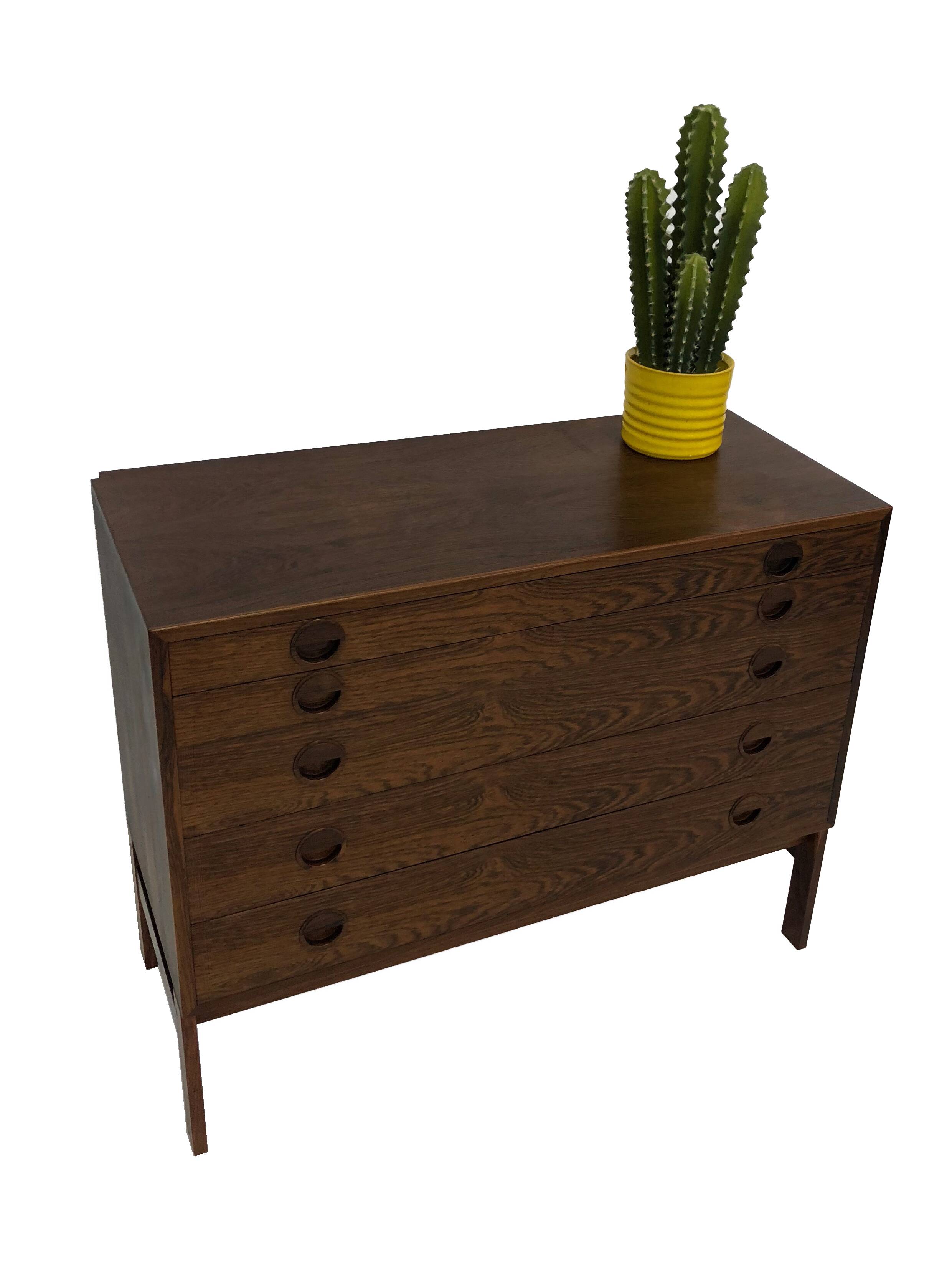 Commode vintage en palissandre, design danois, 1960