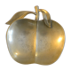 Empty pocket apple brass