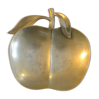 Vide poche pomme laiton