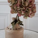 Handmade sandstone soliflore picflower vase 70s