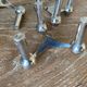 Series of 3 nagel s22 modular candlesticks with their original vintage box 1970