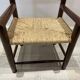 Fauteuil paillé enfant