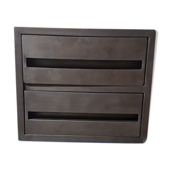 Industrial metal drawer